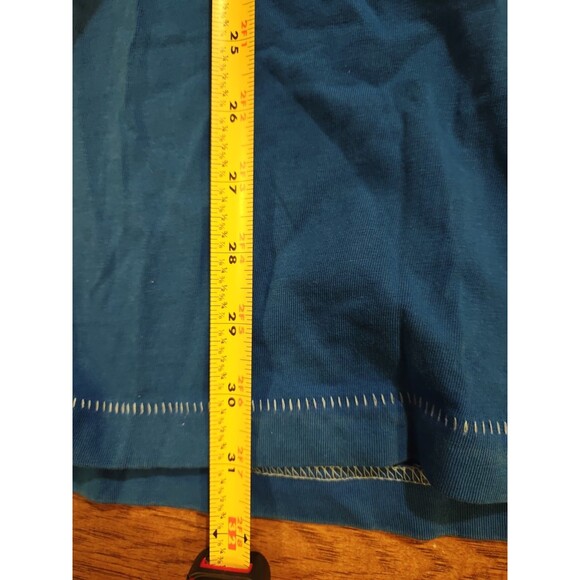 NWT Tommy Bahama Shirt Mens 3XL Blue V Neck Soft Tee Marina Blue Resort Wear - Picture 3 of 8